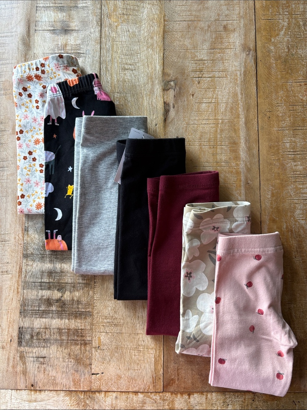 NWOT Girls Large Leggings Bundle 2t